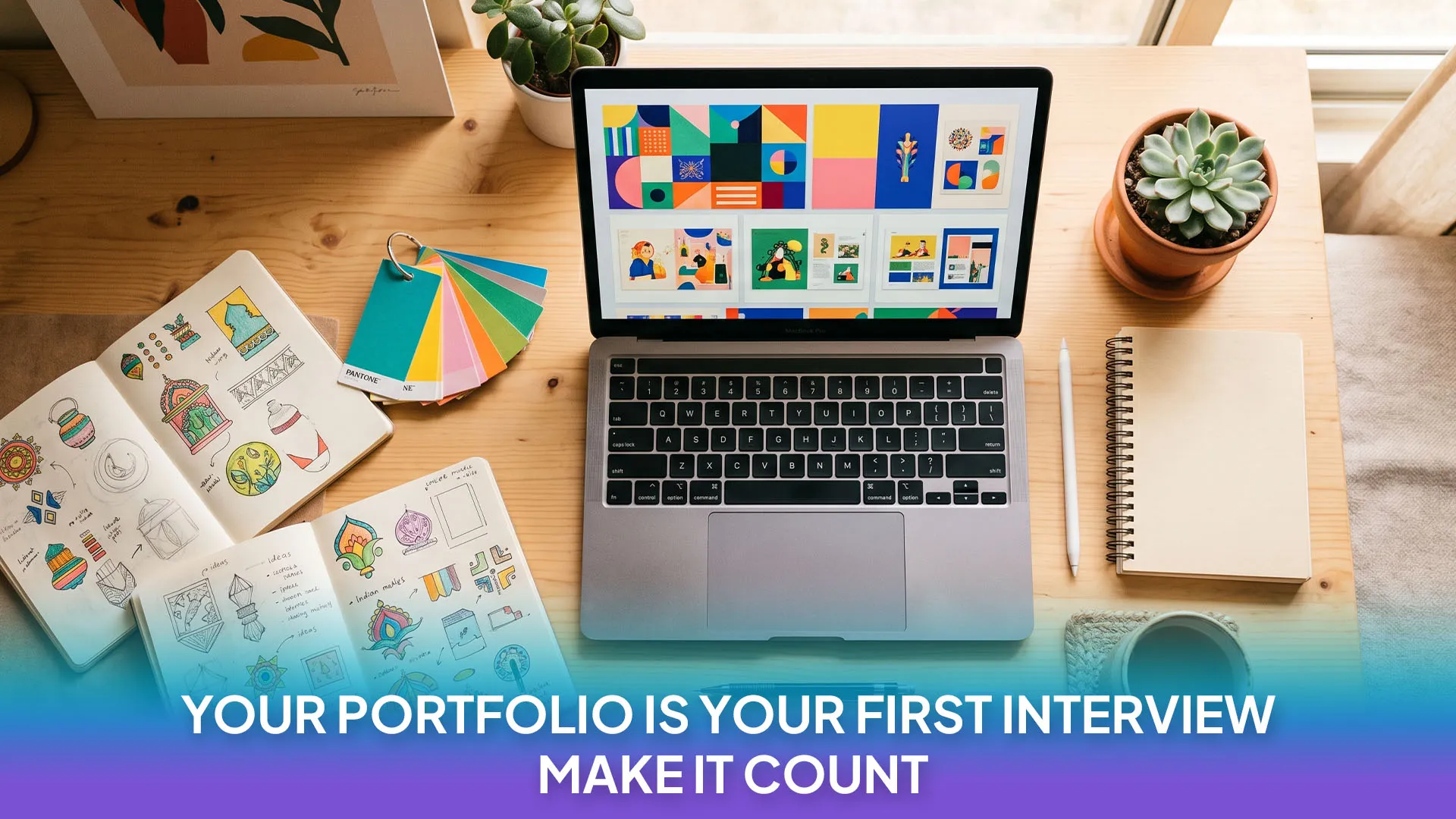 graphic design portfolio for students