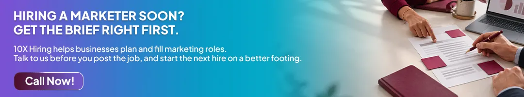 Hiring a marketer soon Get the brief right first